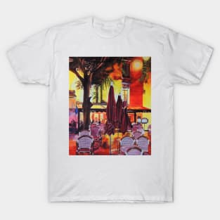 The three parasols. T-Shirt